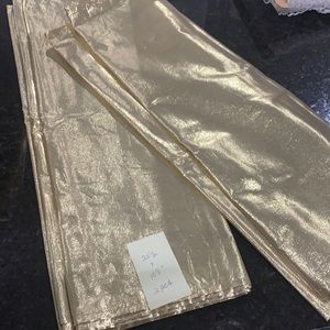 Beautiful Gold Lamay table runners set of two